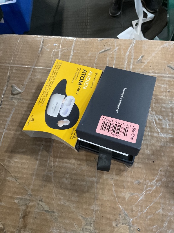 Photo 1 of (POWER TESTED) Audien ATOM PRO 2 Wireless Rechargeable OTC Hearing Aid, Premium Comfort Design and Nearly Invisible