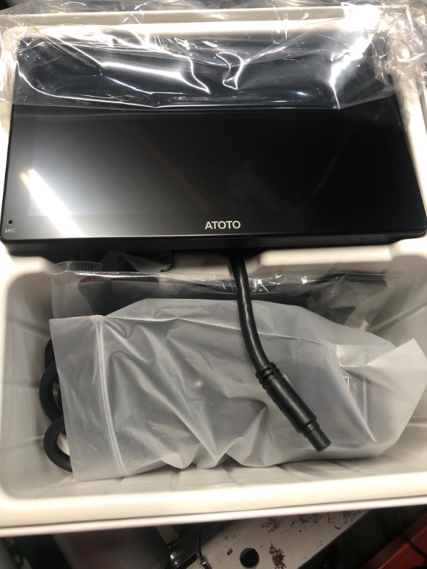 Photo 1 of (missing camera) Portable Wireless with Apple CarPlay and Android Auto Screen for Car, 7" HD Touch Screen Car Stereo with Mirror Link,