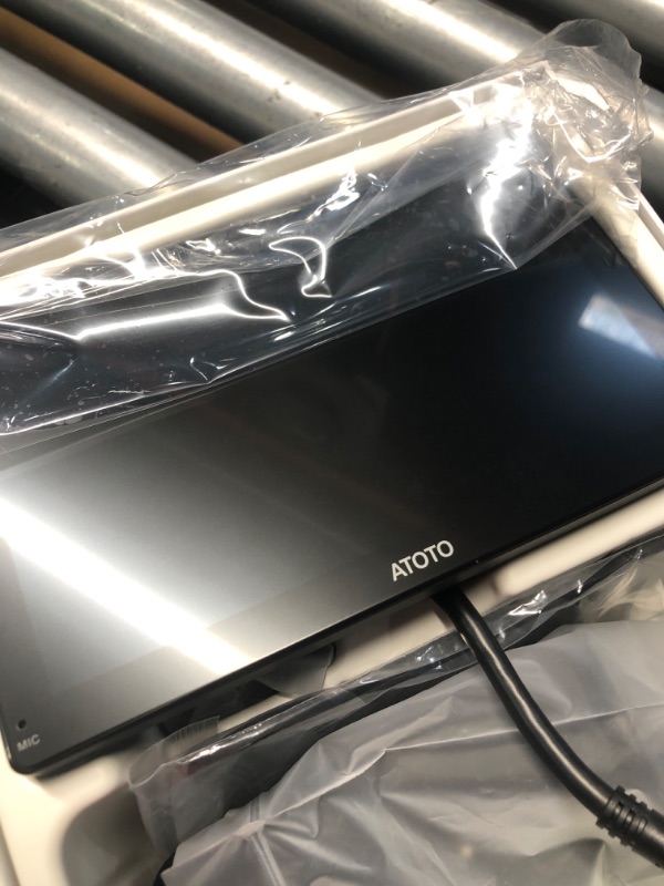 Photo 1 of (missing camera) Portable Wireless with Apple CarPlay and Android Auto Screen for Car, 7" HD Touch Screen Car Stereo with Mirror Link,