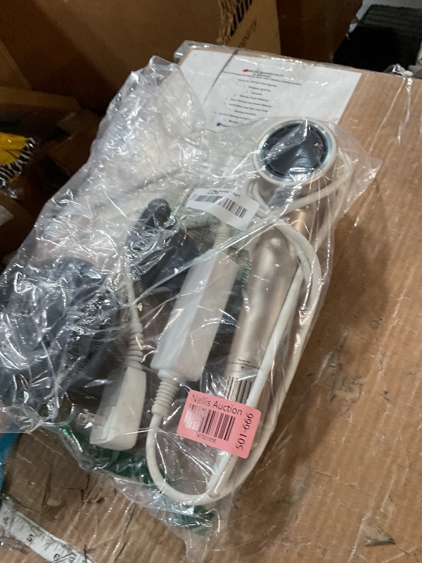 Photo 1 of ****FOR PARTS ONLY***
Hair Dryer - 150000 RPM High-Speed Brushless Motor Negative Ionic Blow Dryer for Fast Drying, Low Noise Thermo-Control Hair Dryer with Diffuser and Nozzle, Silvery