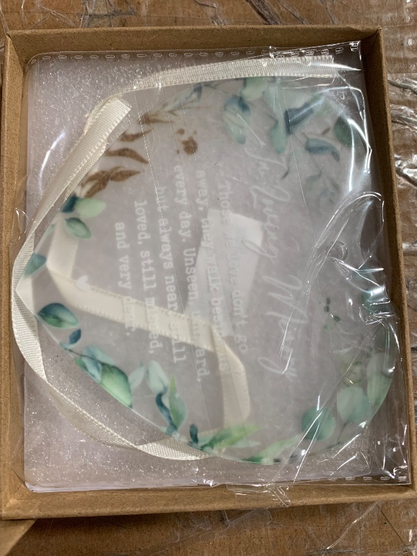 Photo 1 of MAPDTWO Memorial Ornament - Memorial Ornaments for Loss of Loved One - Bereavement Gifts, in Memory of Loved One Gifts - Sympathy Gift - Acrylic Ornament