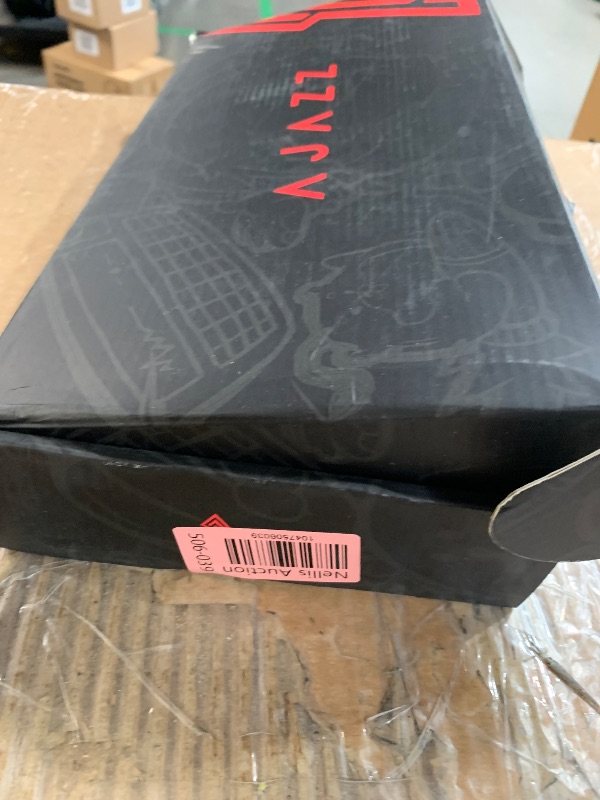 Photo 1 of ***FOR PARTS ONLY***DOESN'T WORK***
MechLands AJAZZ AK820 MAX HE Hall Effect Magnetic Gaming Keyboard, Adjustable Actuation, 8KHz Polling Rate, Wired Rapid Fast Keyboard, Creamy Gasket, RGB Backlight, NKRO for Win/Mac (Gradient Grey)