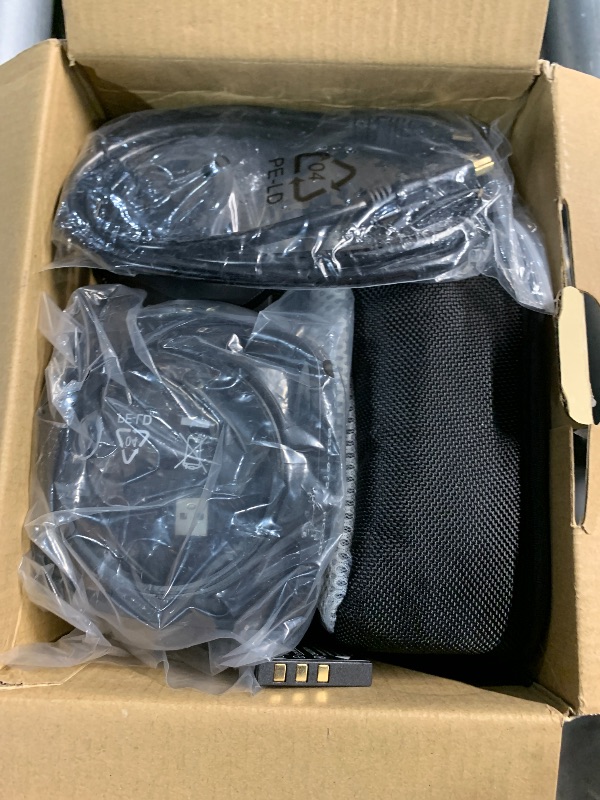 Photo 1 of ***(USED/ UNKNOWN IF MISSING PARTS)***Camcorder Video Camera 4K Ultra HD 48MP WiFi Vlogging Camera for YouTube 3" Touch Screen Camcorder, 18X Digital Zoom Camera Recorder with Microphone, Stabilizer, Lens Hood, Remote and 2 Batteries