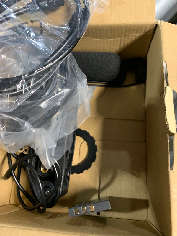 Photo 1 of ***(USED/ UNKNOWN IF MISSING PARTS)***Camcorder Video Camera 4K Ultra HD 48MP WiFi Vlogging Camera for YouTube 3" Touch Screen Camcorder, 18X Digital Zoom Camera Recorder with Microphone, Stabilizer, Lens Hood, Remote and 2 Batteries