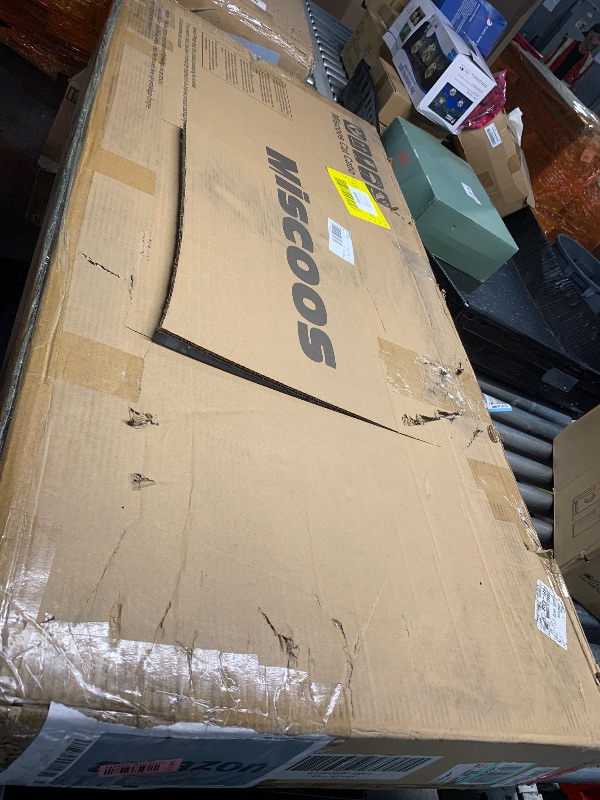 Photo 1 of *************INCOMPLETE ITEM, THIS IS ONLY BOX 1 OUT OF 2******************
Mixcous Catio Outdoor Cat Enclosure, Large Kitty House Cat Condo Playpen with Platforms & Living House for Mulitiple Cats with Waterproof Roof 71", White