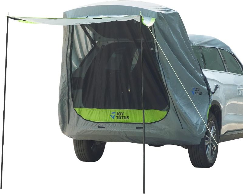 Photo 1 of (see all images) JOYTUTUS SUV Tailgate Tent with Awning Shade, Car Roof Canopy and Poles