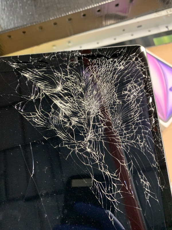 Photo 1 of **PARTS ONLY**
Apple iPad (9th Generation): with A13 Bionic chip, 10.2-inch Retina Display, 64GB, Wi-Fi, 12MP front/8MP Back Camera, Touch ID, All-Day Battery Life – Silver

