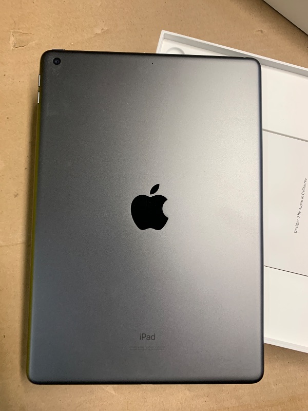 Photo 1 of **PARTS ONLY**
Apple iPad (9th Generation): with A13 Bionic chip, 10.2-inch Retina Display, 64GB, Wi-Fi, 12MP front/8MP Back Camera, Touch ID, All-Day Battery Life – Silver
