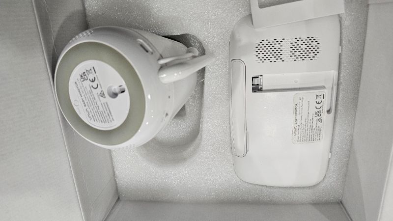 Photo 1 of ***PARTS ONLY***HiPP Baby Monitor, 5" 720P Video Baby Monitor with Pan-Tilt-Zoom Camera, Audio and Visual Monitoring, Infrared Night Vision and Thermal Monitor?2-Way Talk, 900ft Range, 4500mAh Rechargeable Battery