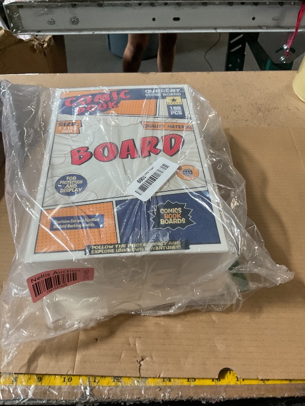 Photo 1 of Leffis 200 Comic Book Boards, Current Size Comic Boards Thick and Durable Regular Comic Book Backing Boards and Reusable Comic Boards for Regular Comics Boards 200PCS