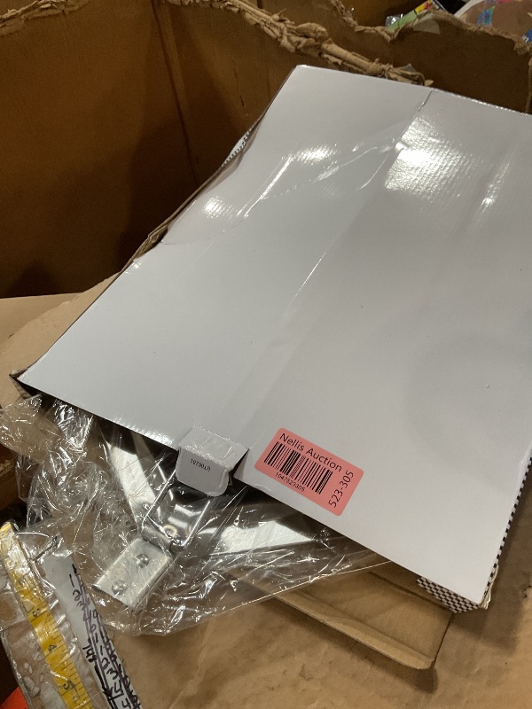 Photo 1 of ***(BENT/ MINOR DAMAGE)***Checkered Chef Pizza Peel - Extra Large, Stainless Steel Metal Pizza Paddle with Folding Handle, Outdoor Pizza Oven Accessories - 13 Inch x 15 Inch