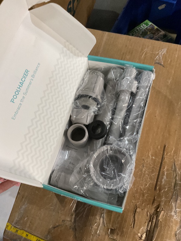 Photo 1 of [Patent Pending] POOLHACKER 2025 Upgrade Pool Fountain - Dual Spray Water Fountains for Above Ground/Inground Pools, 2-in-1 Adjustable Waterfall Pool Sprinkler Fountain (for in-tex & for Best-Way)