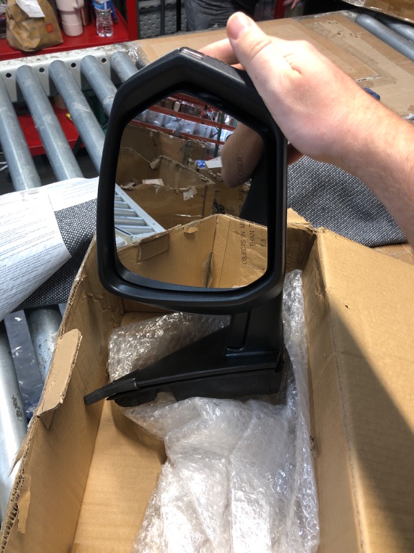 Photo 1 of (UNTESTED) SEBLAFF Passenger Side Mirror Assembly Power Signal Blind Spot PTM-8 Pin Replacement for 2018 2019 2020 2021 2022 Equinox GM1320594