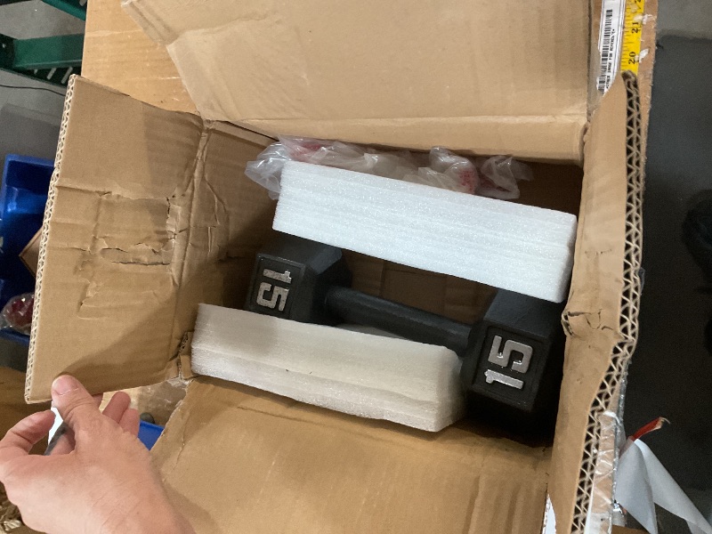 Photo 1 of  Dumbbell Hand Weight 15 POUNDS