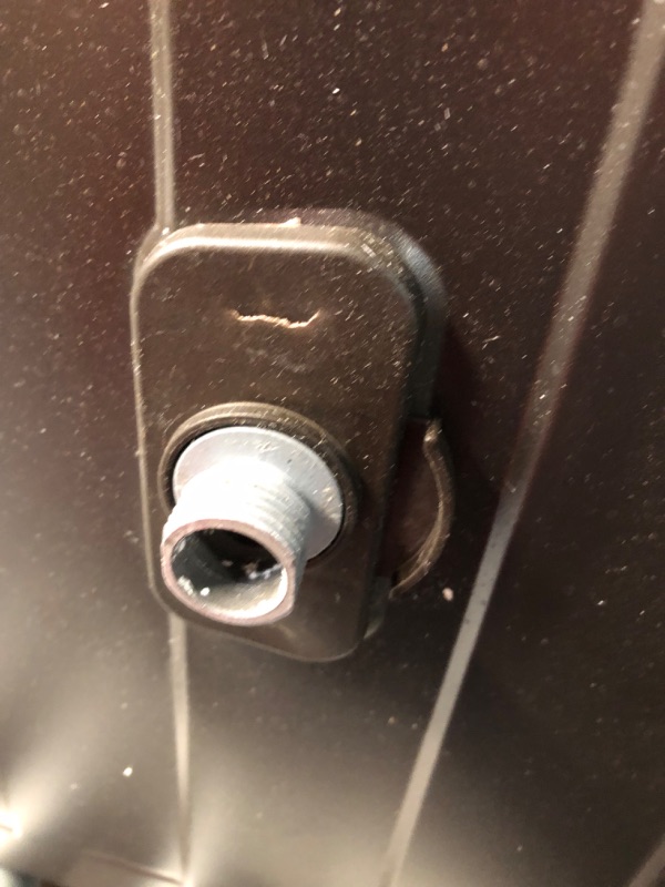 Photo 1 of AQUAZILLA Metal Garden Hose Reel Deck box, Durable Steel Garden Hose Storage Box Cabinet, 150ft 5/8" Garden Hose Capacity. - Hose guide Manual Rewind, No-leak aluminum water connections