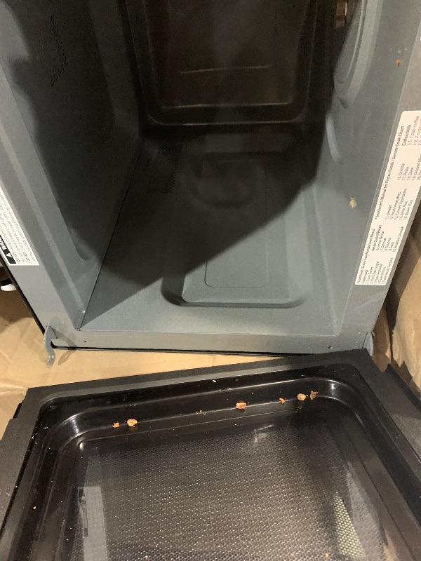 Photo 1 of ***DAMAGE AND MISSING HARDWARE*** Panasonic NN-SN98JS Microwave Oven Stainless Steel Countertop/Built-In with Inverter Technology and Genius Sensor, 2.2 Cubic Foot