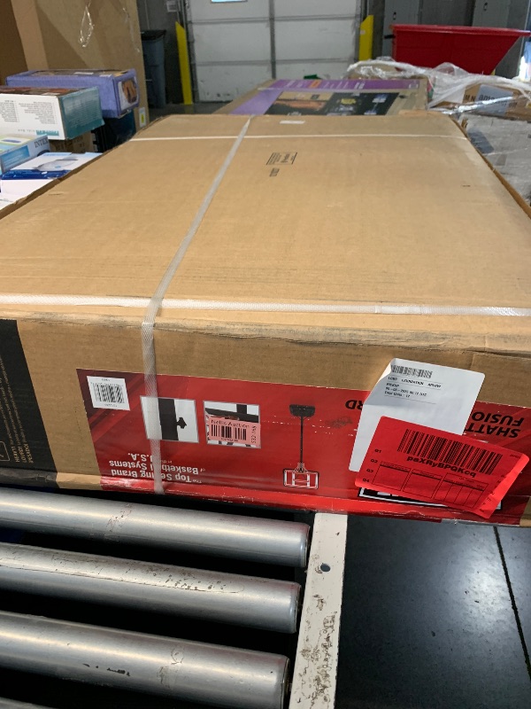Photo 1 of **FACTORY SEALED** Lifetime Adjustable Shatterproof Fusion Portable Basketball Hoop, 44-Inch Backboard