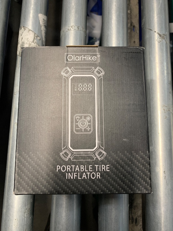 Photo 1 of ***(PARTS ONLY/ NON FUNCTIONAL)***
OlarHike Tire Inflator Portable Air Compressor, 9000mAh Battery Powered, 150PSI Dual Mode, Auto Air Pump for Car Tires, Motorcycle, Bicycle, Electric Pump with LED Light & Digital Pressure Gauge