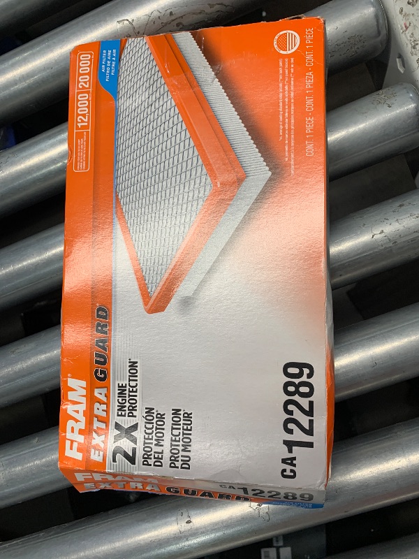 Photo 1 of FRAM Extra Guard Flexible Panel Engine Air Filter Replacement, Easy Install w/Advanced Engine Protection and Optimal Performance, CA12289 for Select Lexus, Subaru and Toyota Vehicles