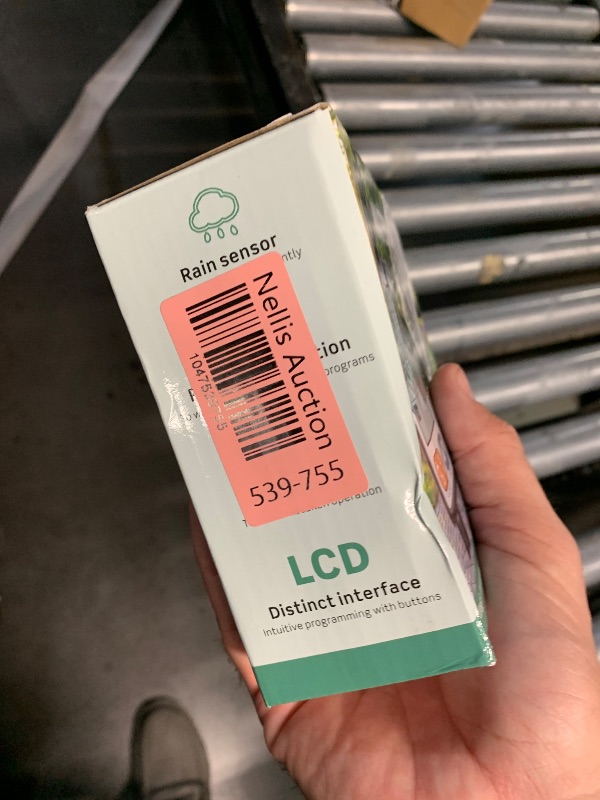 Photo 1 of Sprinkler Timer for Garden Hose, 10 Programmable Water Timer with with Auto Rain Delay, IP54 Waterproof 3.3“ Large LCD Drip Irrigation System Timers for Plant, Yard, Lawns, Outdoor