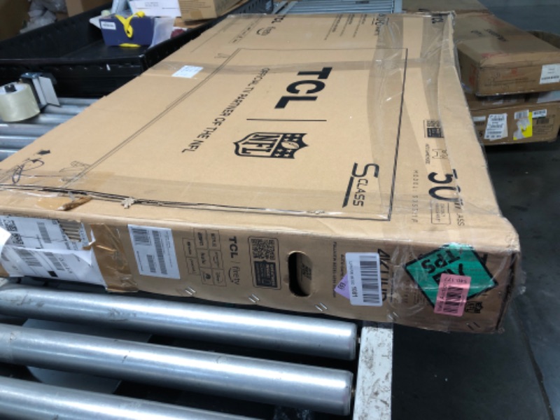 Photo 1 of *** broken****TCL 50-Inch Class S5 UHD 4K LED Smart TV with Fire TV (50S551F, 2024 Model), Dolby Vision, HDR PRO+, Dolby Atmos, Alexa Built-in with Voice Remote, Apple AirPlay 2 Compatibility, Streaming Television