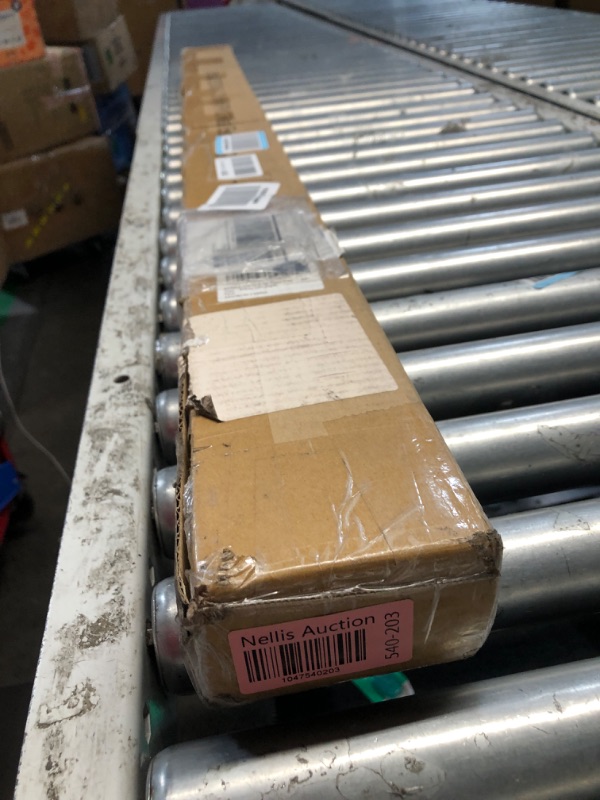 Photo 1 of FENCETECH 4.7ft Vinyl PVC Real Estate Sign Post, Realtor Yard Sign Post, 36" Arm Holds Up to 24" Sign - White (No Sign)