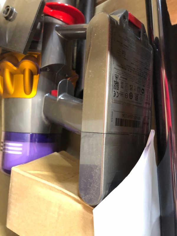 View 2 of Dyson V15 Detect Plus Cordless Vacuum, Yellow/Nickel