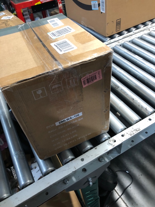 Photo 1 of SMUG Ice Makers Countertop with Handle, Portable Ice Machine, 9 Bullet Ice Cubes in 6 Mins, 26lbs in 24Hrs, Auto-Cleaning, with Basket and Scoop, for Home, Kitchen, RV, Camping, Black