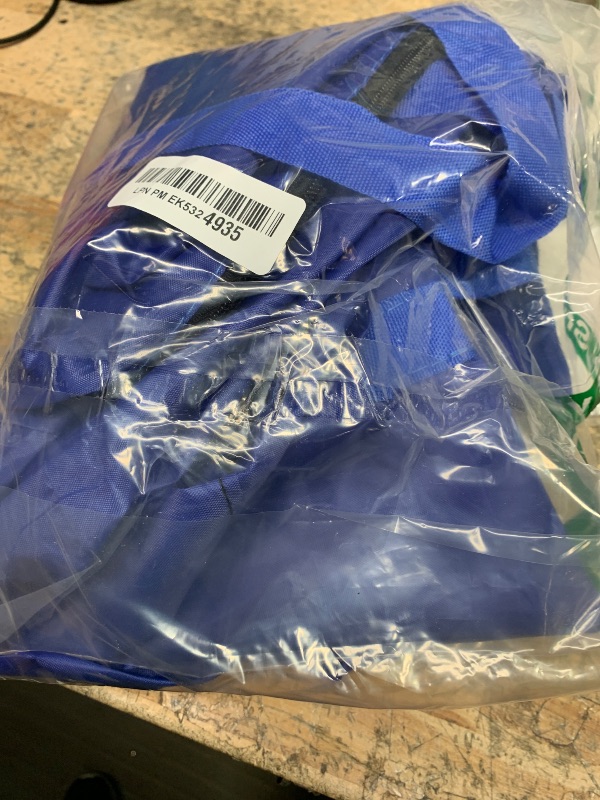 Photo 1 of 100L Extra Large Storage Bags, Big Moving Bags with Strong Zippers & Carrying Handles, Packing Bags for Moving, Storage, Travel and Camping, Storage Totes For Space Saving (Blue, 2 Pack)