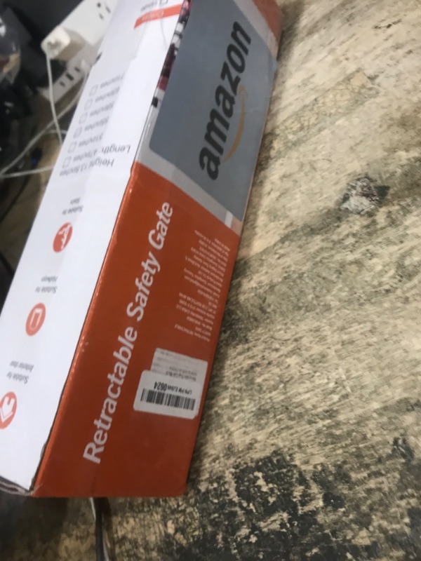 Photo 1 of 14" H Hideaway Short Dog Puppy Gate - Retractable Mesh Security Fence, Expands Up to 59 Inches - Ideal for Stairs & Doorways