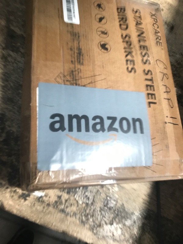 Photo 1 of (assembly required) XPCARE 105 Feet Bird Spikes, Stainless Steel Bird Spikes Fence Spikes for Crow Robin Pigeon Squirrel Raccoon Defender Spikes (100 Packs)