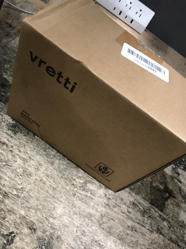 Photo 1 of **FOR PARTS/MISSING PARTS** vretti Shipping Label Printer - Bluetooth Thermal Label Printer for Shipping Packages & Small Business, Thermal 4x6 Compatible with iPhone Android Window Mac USPS
