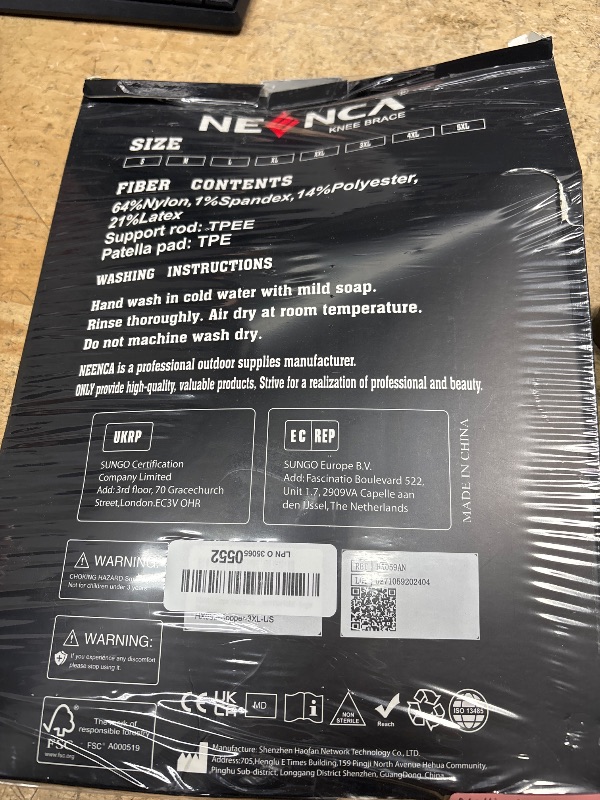 Photo 1 of *size 3x* NEENCA Copper Knee Brace for Knee Pain, Professional Knee Support with Patella Pad & Side Stabilizers, Plus Size Compression Sleeve for Sport, Workout, Arthritis, ACL, Joint Pain Relief, Meniscus Tear size: 3XL