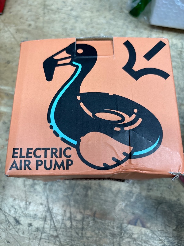 Photo 1 of *MISSING POWER CORDS* Inflatables Air Pump for Air Mattress with 3 Nozzles, Quick Fill Inflator Deflator Air Pump Perfect for Outdoor Camping Inflatable Boat Blow Up Pool Water Toy Car Air Bed Swimming Ring