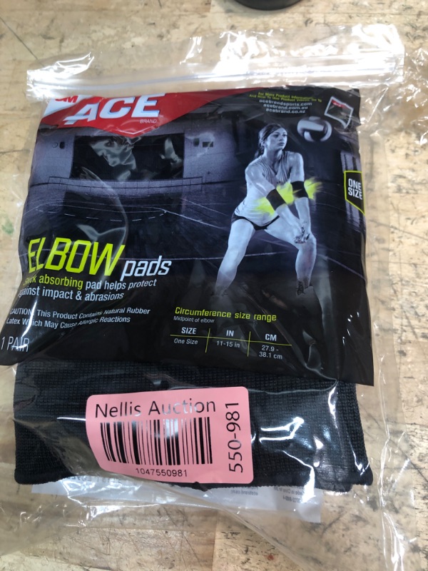 Photo 1 of ACE Brand Knee and Elbow Pads, 0.2 Pound, 1 Count