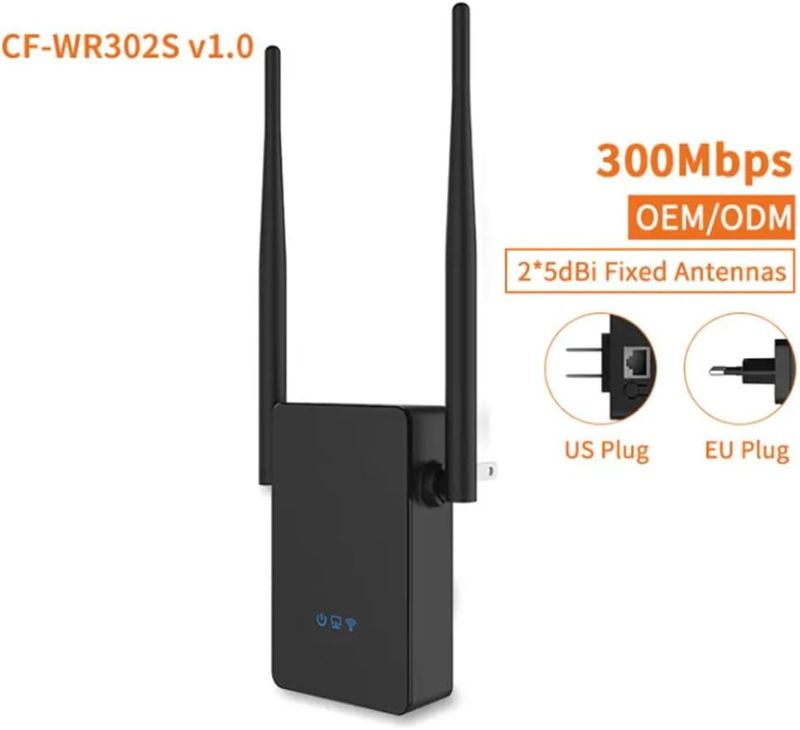 Photo 1 of ***** WHITE NOT BLACK **** 300 mbps wifi range extender white model cf-wr302s