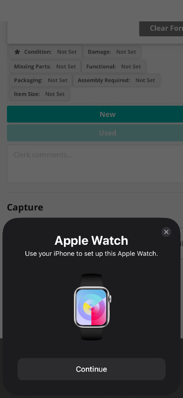Photo 1 of (locked) Apple Watch SE (2nd Gen) [GPS 40mm] Smartwatch with Midnight Aluminum Case with Midnight Sport Band S/M. Fitness and Sleep Trackers, Crash Detection, Heart Rate Monitor, Retina Display