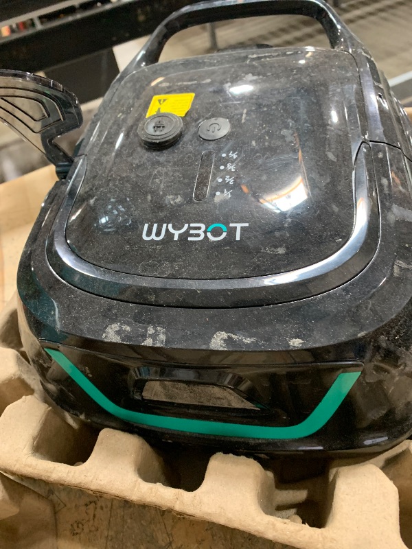 Photo 1 of (used)(dirty)(missing power cord) WYBOT A1 Cordless Robotic Pool Cleaner
