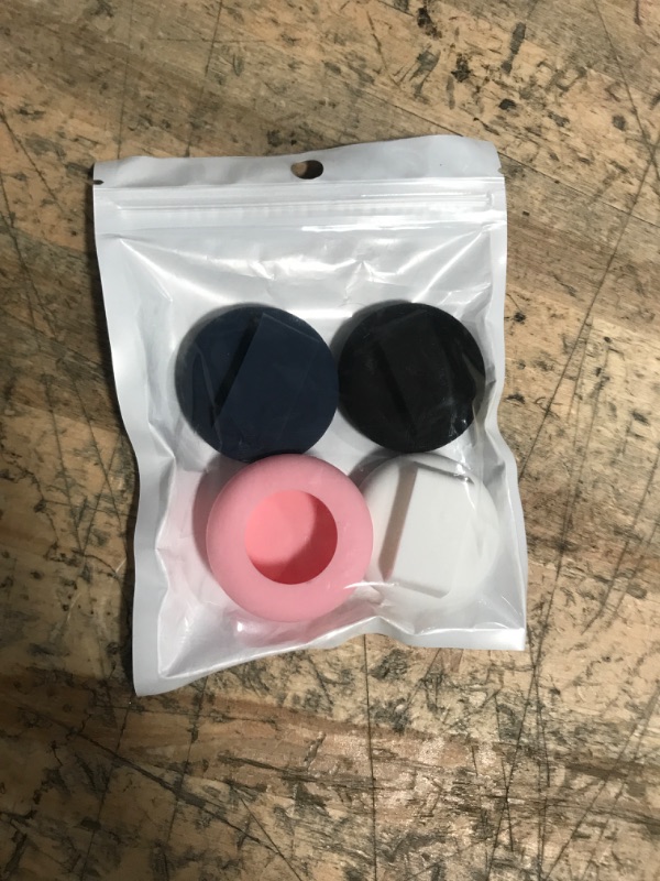 Photo 1 of [4 Pack] Princess Ocean Medallion Watch Adapters - Silicone Cruise Accessories Holder for Carnival Ocean Medallion (2023, 2024, 2025), Fits Watch Wristbands - Black, White, Pink, Dark Blue