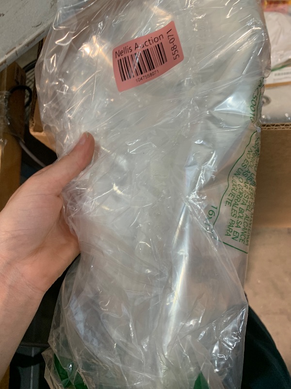 Photo 1 of 100 Pcs Transparent Flower Packaging Bags - Suitable for Flower Shop, Mall - 18X13