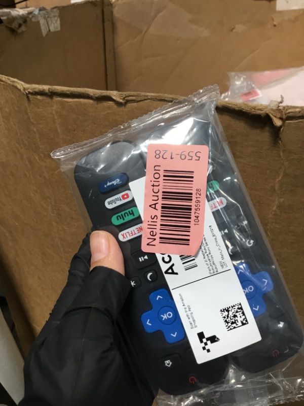 Photo 1 of (Pack of 2) Replacement-Remote-Control for Roku-TV,Compatible for TCL Roku/Hisense Roku/Onn Roku/Philips Roku Smart TVs(Not for Roku Stick and Box)