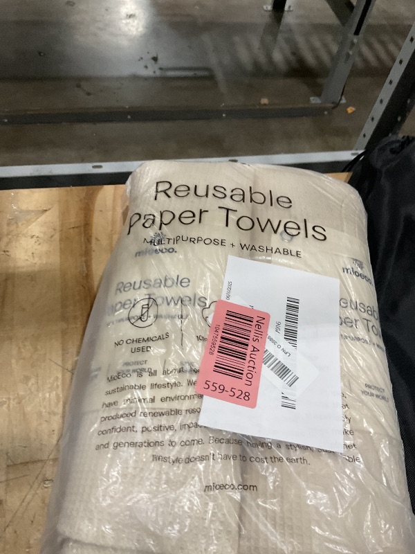 Photo 1 of 20 Pack Reusable Paper Towels Washable - Nature Friendly - Organic Cotton Alternative - Thick, Strong, Paperless Kitchen Dish Cloths - Reusable Napkins - Dish Towels - Cloth Napkin - Kitchen Towels