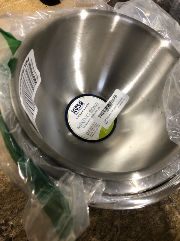 Photo 1 of Tramontina Gourmet Mixing Bowl Stainless Steel 3-Quart, 80202/012DS