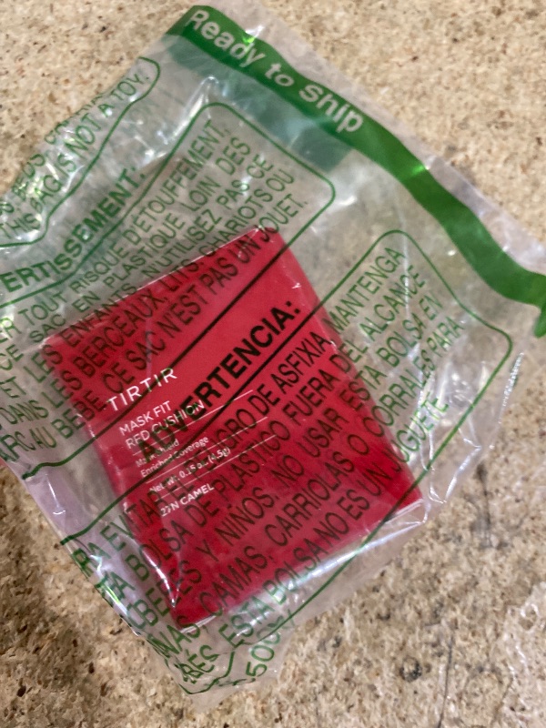 Photo 1 of [*Mini Size*] TIRTIR Mask Fit Red Cushion Foundation | Full coverage, Weightless, Skin fit, Satin Glow Finish, Korean Makeup, beauty, Tattoo cover up, Buildable (#27N Camel, 0.15 Fl Oz)