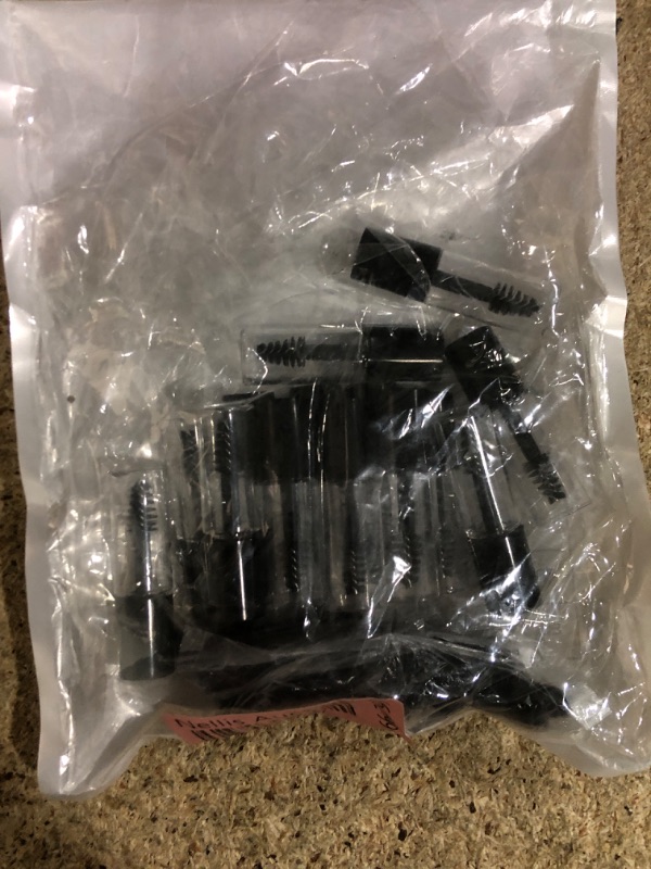 Photo 1 of 27Pcs Empty Mascara Tubes with Wand Mini 3ml Empty Mascara Bottles with Brush Rubber Inserts Small Sample Size Eyelash Growth packing Tube Container for Travel(Black)