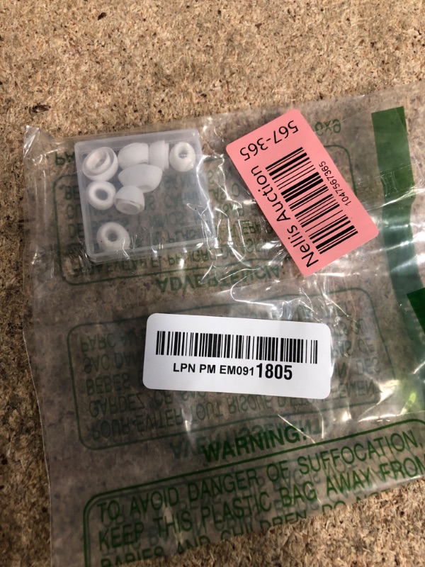 Photo 1 of [4 Pairs ] Replacement Ear Tips for AirPods Pro and AirPods Pro 2 with Noise Reduction Hole, Silicone Ear Tips for AirPods Pro with Portable Storage Box and Fit in The Charging Case(XS/S/M/L)