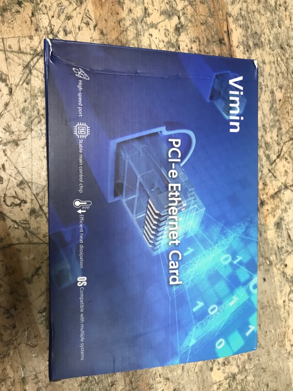 Photo 1 of 10Gb SFP+ PCIe NIC Network Card with Dual 10Gbps SFP+ Port, Intel 82599(X520-DA2) Chip, VIMIN 10G Ethernet LAN Adapter Support Windows7/8/10/11/Linux/VMware, Compatible with PCI Express X8 & X16