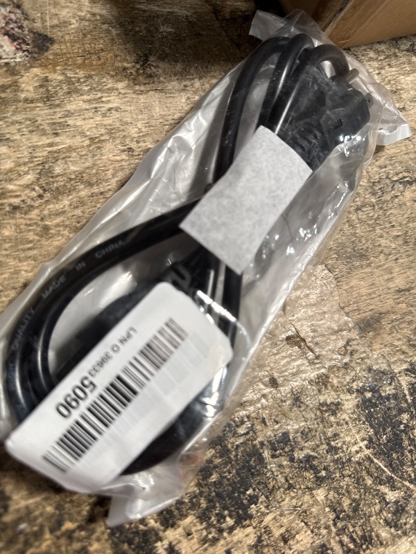 Photo 1 of 10ft Prong Power Cord for Sony PS5, PlayStation 5, Xbox One S/X Series X/S