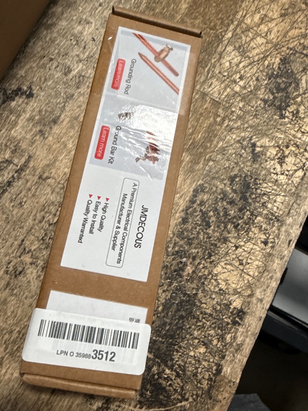 Photo 1 of Copper Grounding Bar Kit, 7.8" Copper Bus Bar Ground Bus Bar with 16 Terminal Positions and UL Material BusBar Insulator T Posts