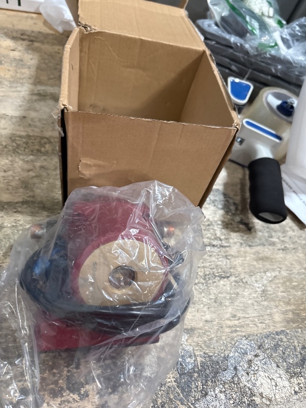 Photo 1 of 115V Circulator Pump 1/25 HP, 1/2" Sweat End Open System Circulator, Bronze Recirculating Pump Direct Replacement for Grundfos UP15-18B5 59896114, Hot Water Circulator, Red